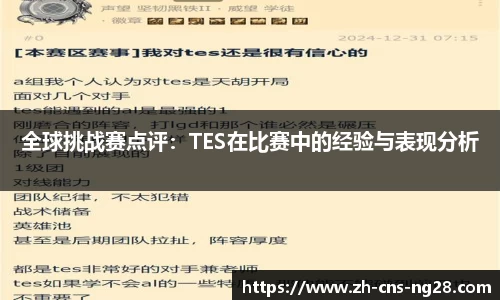 全球挑战赛点评:TES在比赛中的经验与表现分析